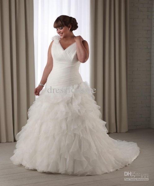 cheap-plus-size-wedding-dress-with-ruffles