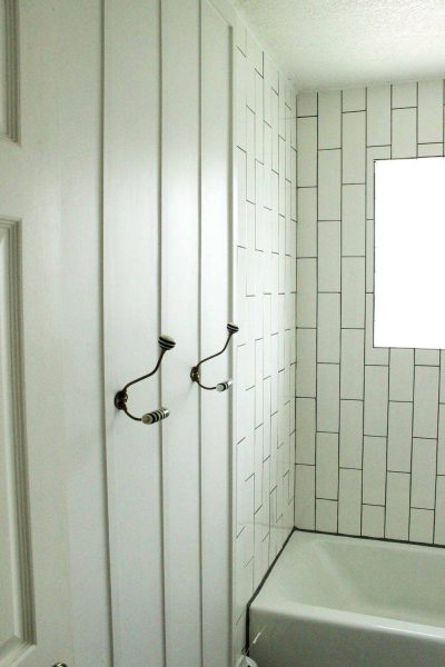 These hooks had to be high enough on the wall