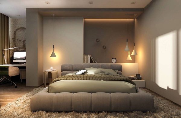 soothing bedroom lighting theme